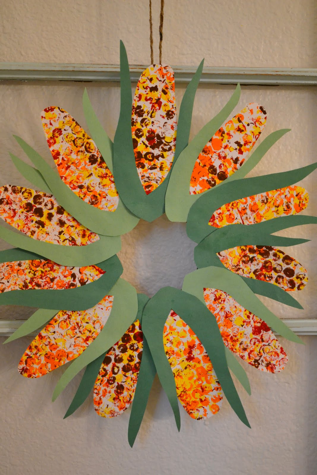 Corn Wreath Crafts for Fall